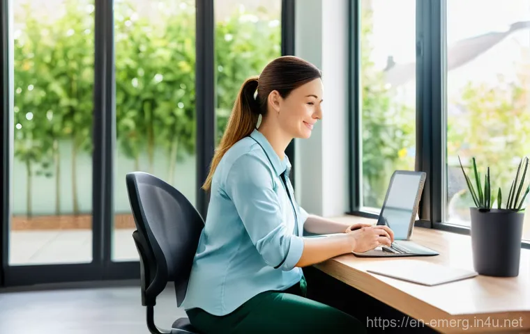 작업치료사의 환자 관리 소프트웨어 활용 - **Prompt Title: The Efficient Occupational Therapist**
A bright, modern occupational therapy cli...