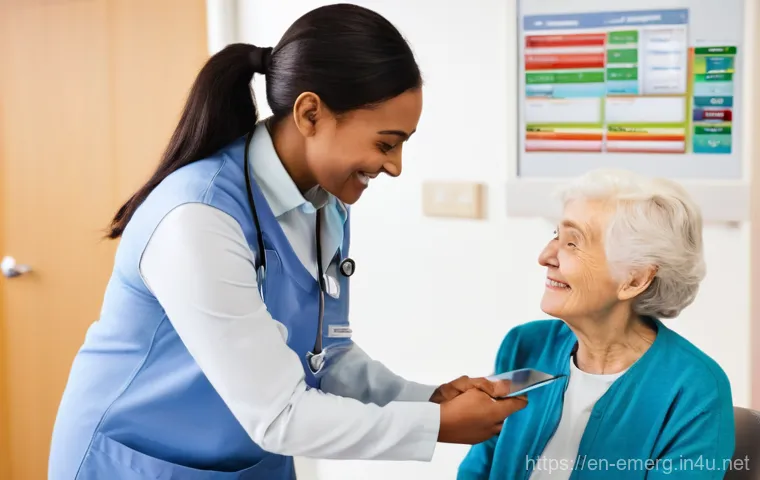 작업치료사의 환자 관리 소프트웨어 활용 - **Prompt Title: The Efficient Occupational Therapist**
    A bright, modern occupational therapy cli...