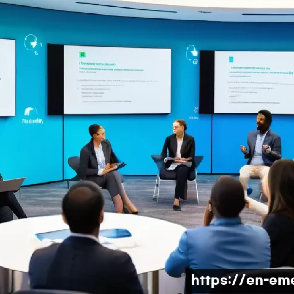 작업치료사의 글로벌 학회 참여 사례 - **Prompt 1: Global Healthcare Innovation Summit**
    "A vibrant, brightly lit image depicting a div...