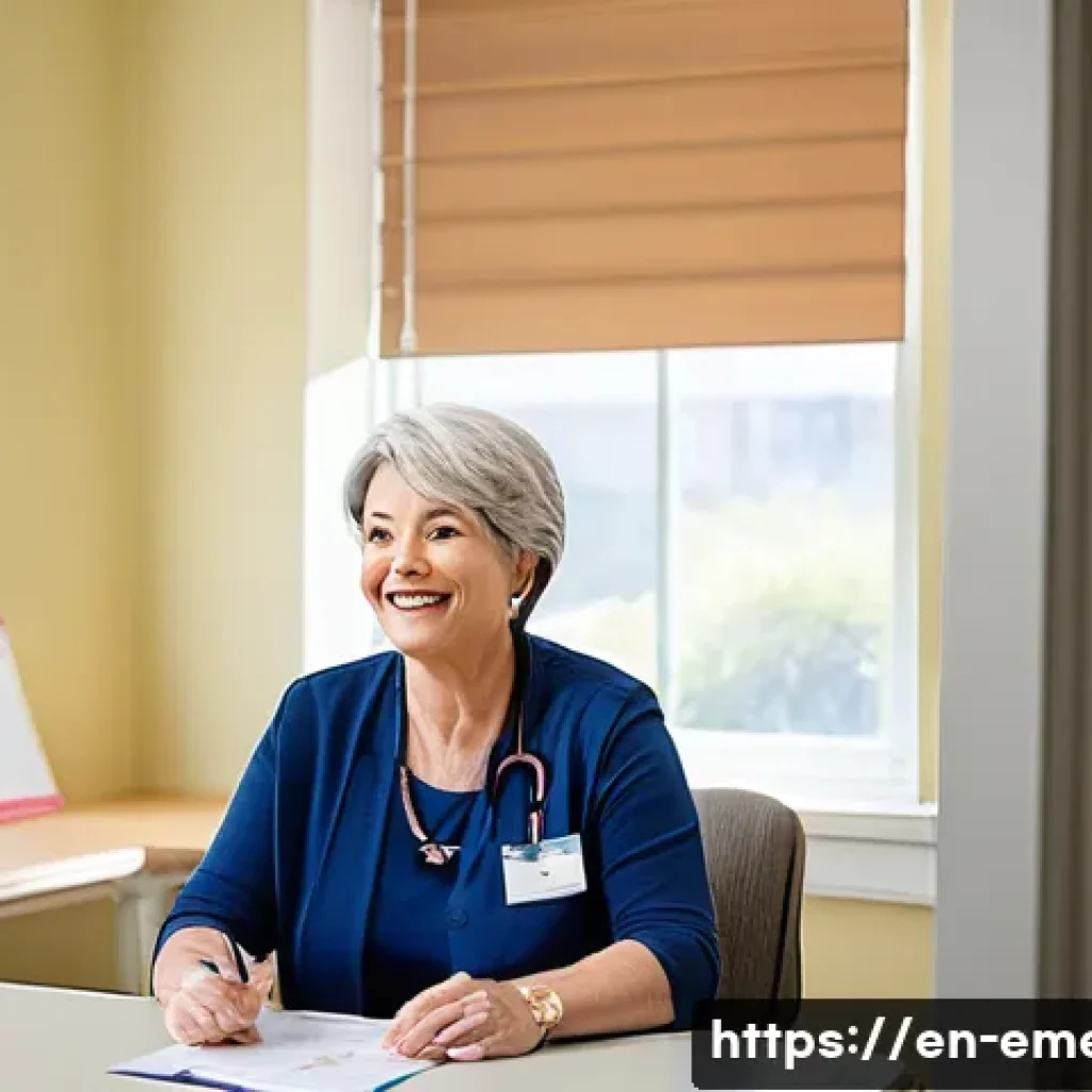 작업치료사의 환자 피드백 개선 사례 - A compassionate occupational therapist attentively listening to a middle-aged stroke survivor in a b...