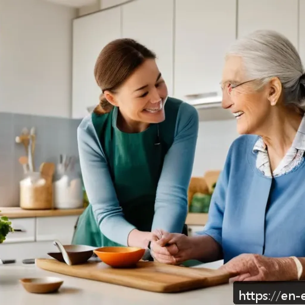 작업치료사의 윤리적 문제 해결 - A compassionate occupational therapist engaging in a warm, open conversation with an elderly stroke ...
