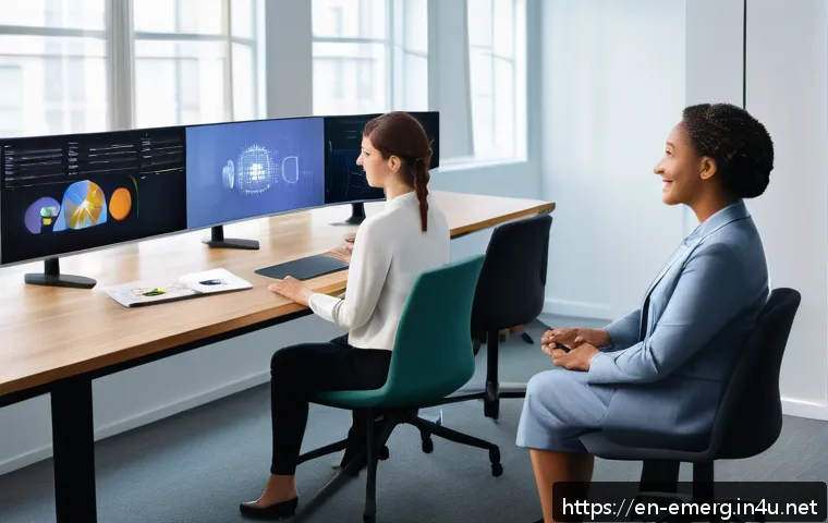 작업치료사의 온라인 학습 플랫폼 추천 - A diverse group of occupational therapists engaged in an online interactive learning session, featur...