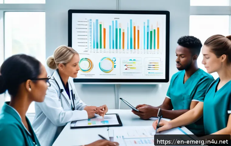 작업치료사의 환자 경과 기록법 - A modern occupational therapy clinic scene showing a diverse team of healthcare professionals&mdash;an occ...
