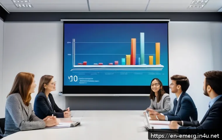 작업치료사의 연구 발표 성공 사례 - A professional conference room scene showing a diverse group of occupational therapy researchers and...